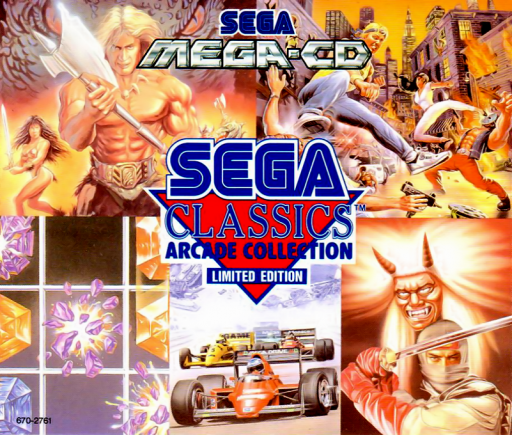 Sega Classics Arcade Collection - Limited Edition (Europe) (Rev A) (Alt) Sega CD Game Cover